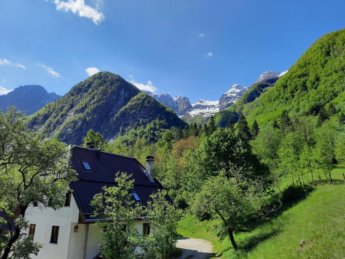 Apartment Pretner, Lepena Soča エクステリア 写真